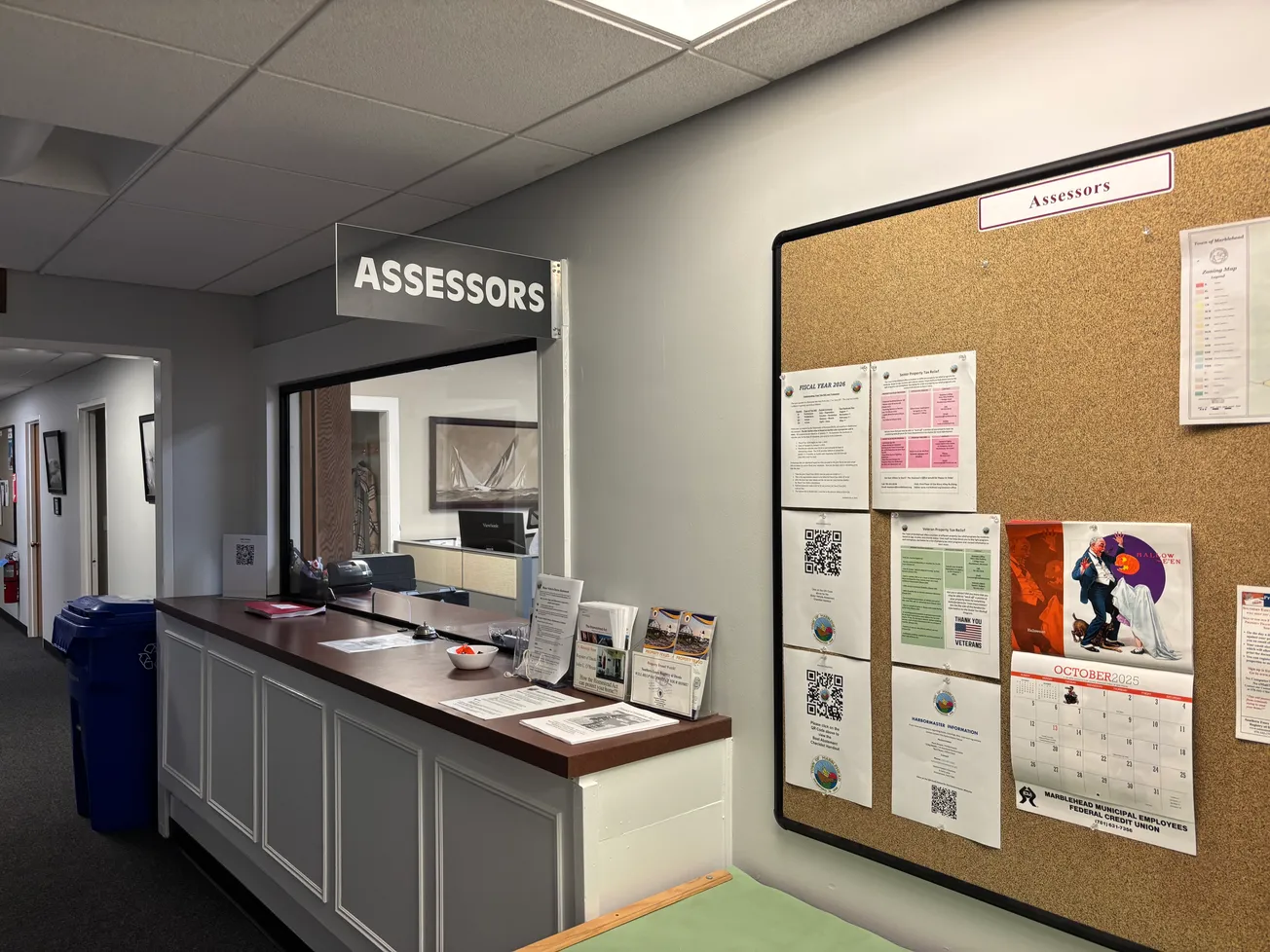 Notice of temporary Assessors Dept. closure