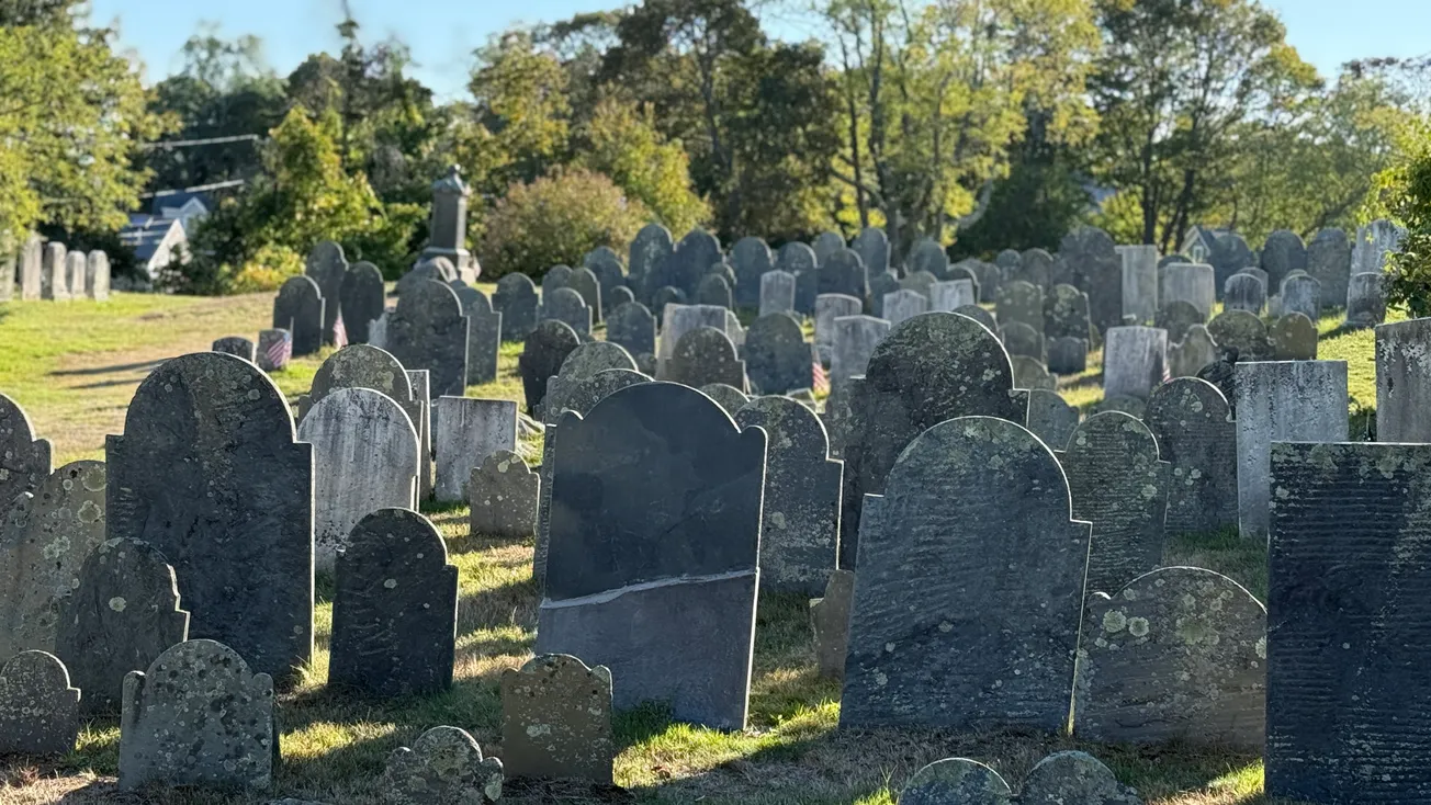 At Old Burial Hill, protecting the past collides with cutting the grass