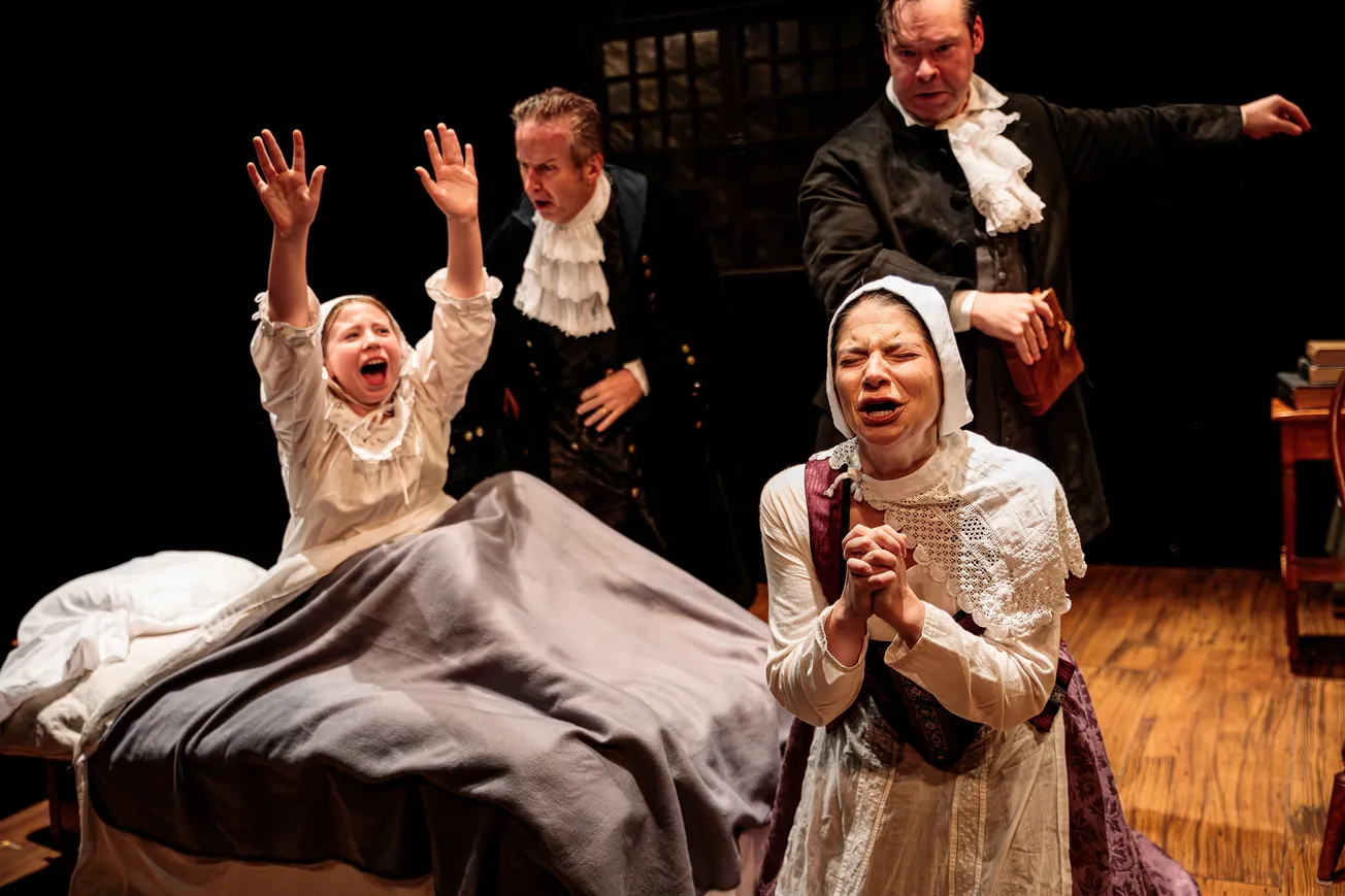 Marblehead Little Theatre’s spare, shadowed ‘Crucible’ conjures Salem’s 1692 panic