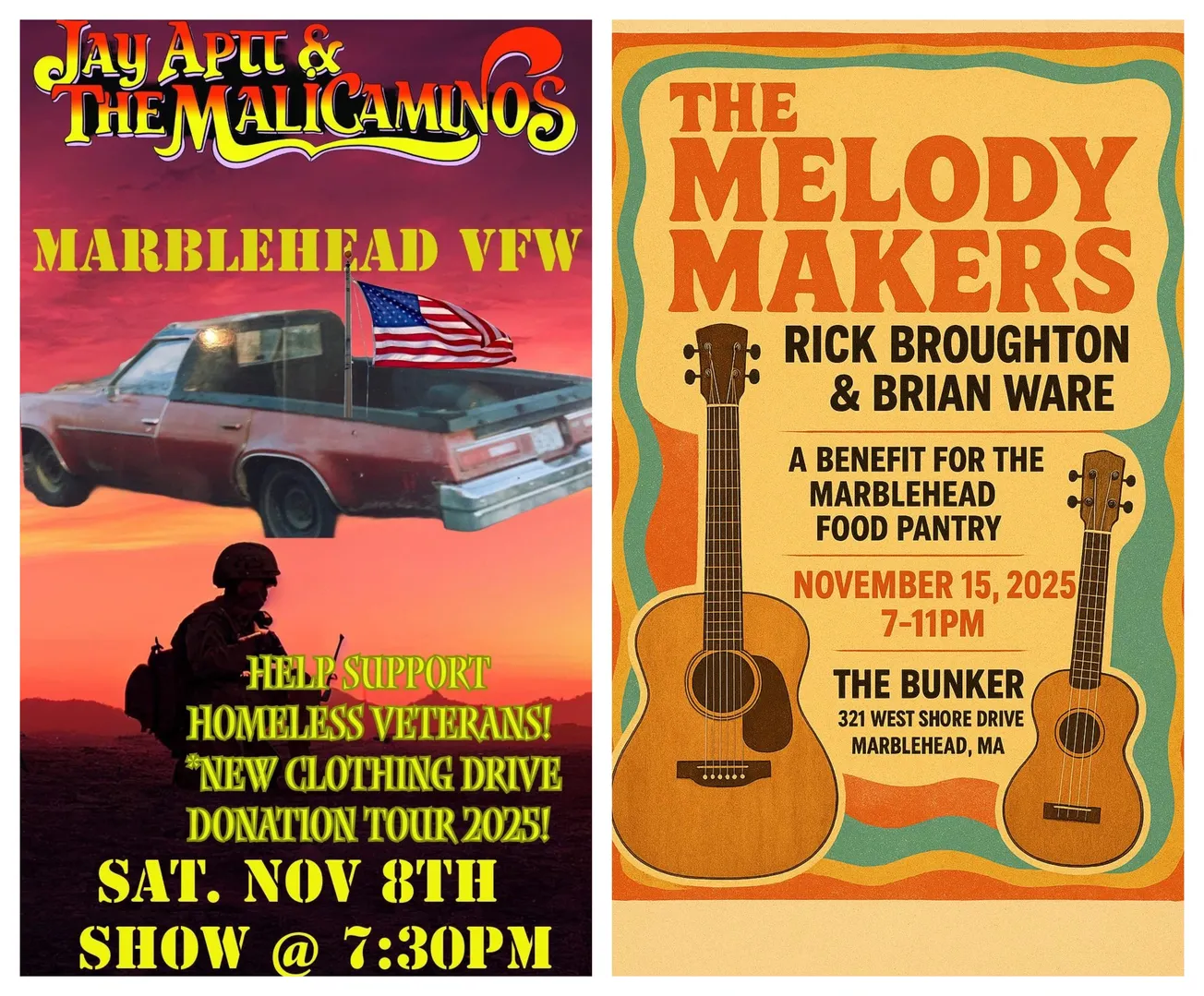 Music and mission: Marblehead VFW launches November benefit events