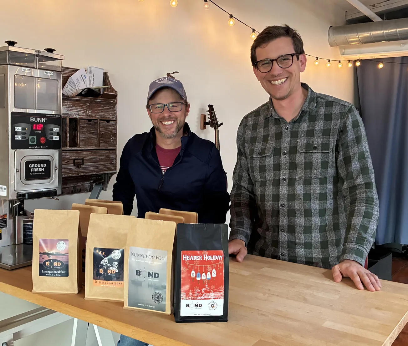 Coffee company brewing in Marblehead