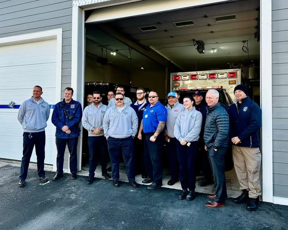 Beauport Ambulance cuts ribbon on renovated Marblehead base