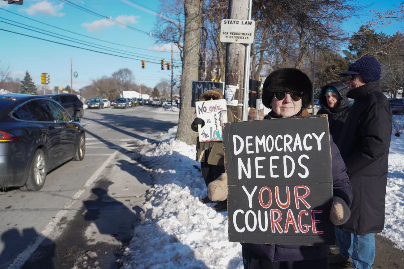 Marblehead joins 'Free America' Walkout