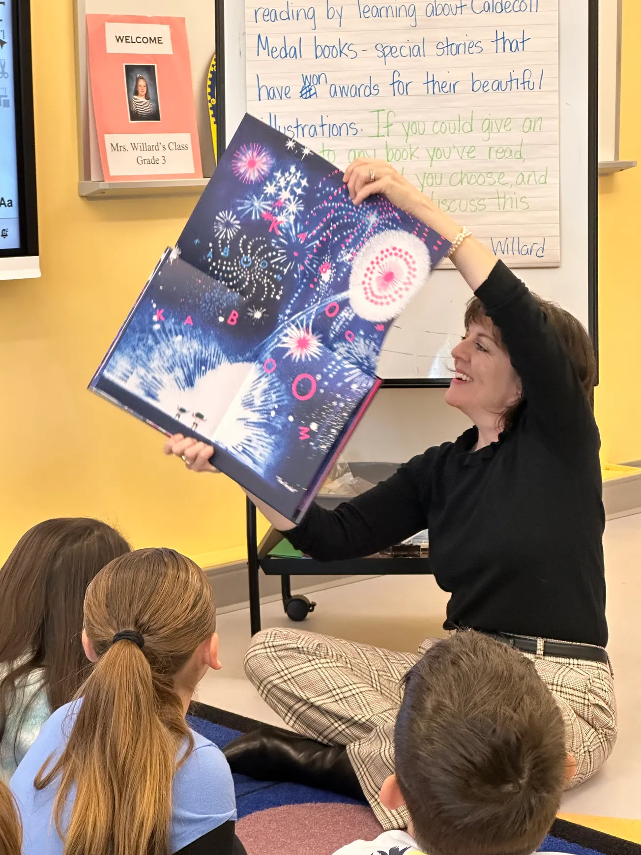 Marblehead’s head librarian uses Caldecott committee role to educate local students about prestigious medal