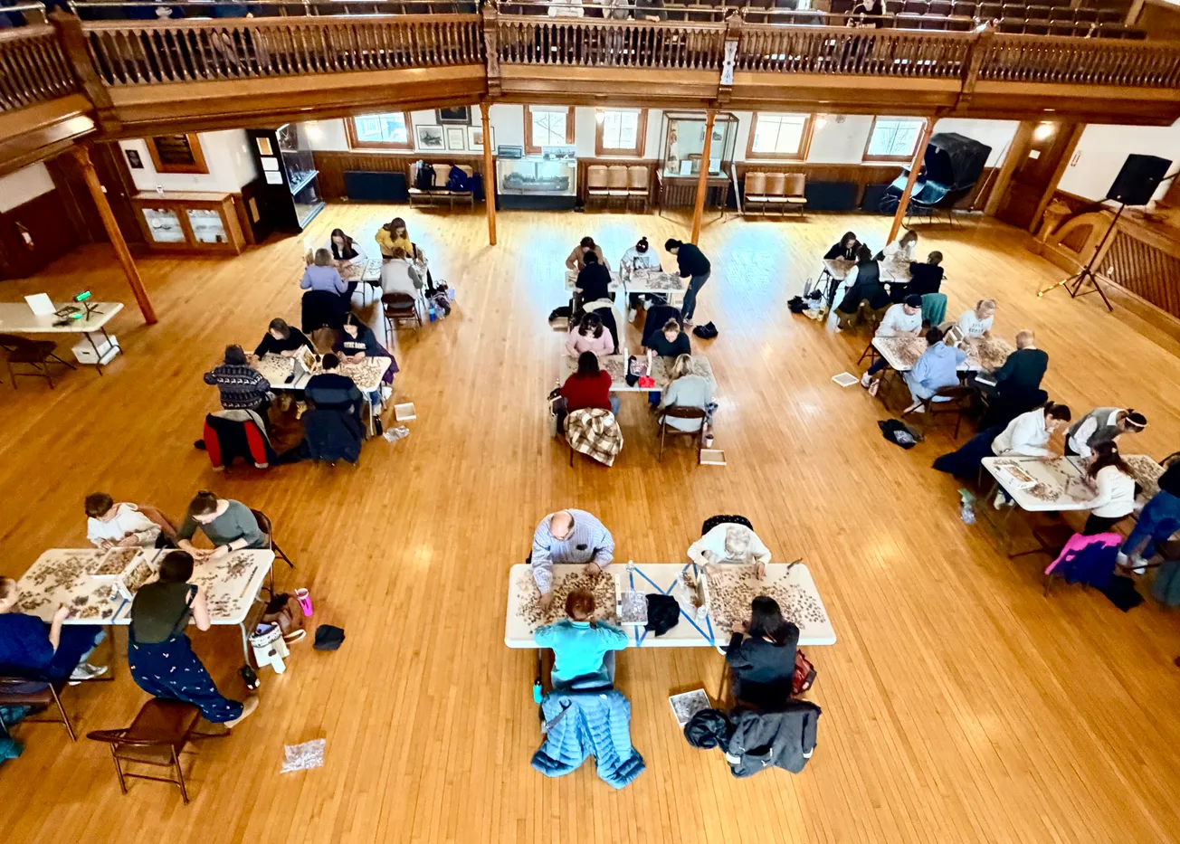 Pieces fall into place at Marblehead’s first speed puzzling competition