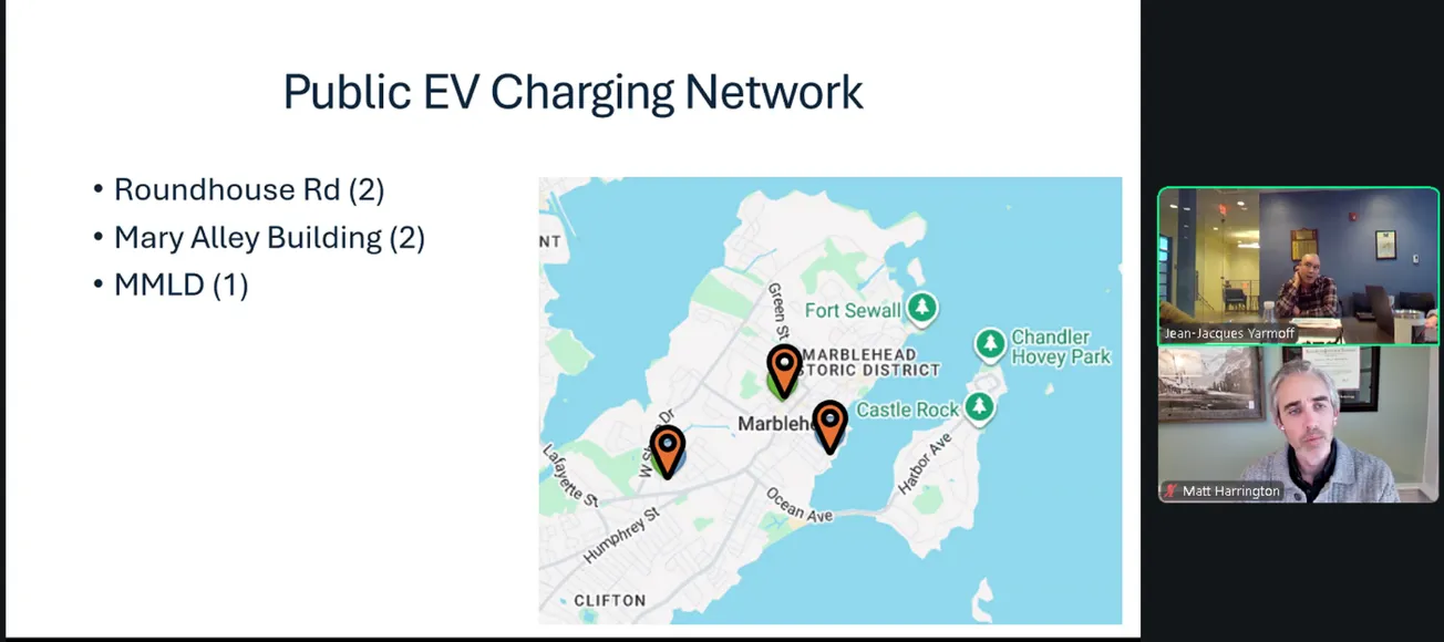 Marblehead eyes peak-hour price hike for public EV chargers